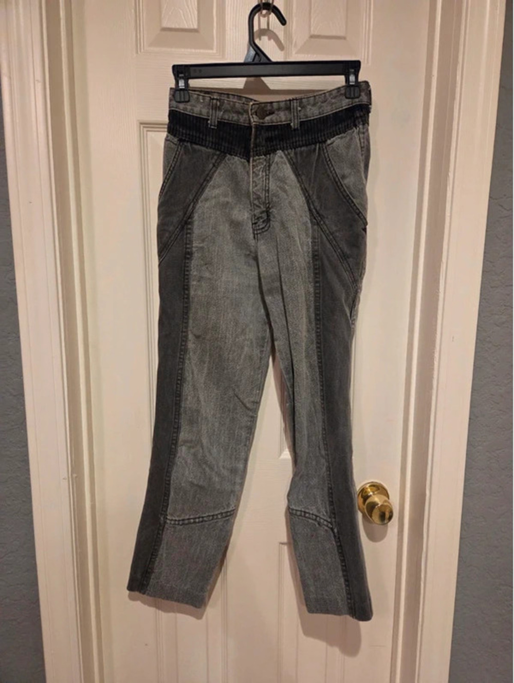Vintage 70s/80s Chardon Paris Paneled Jean